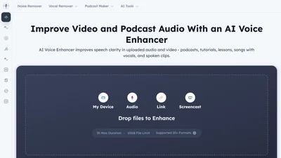 AI Voice Enhancer Online