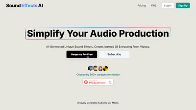 Sound Effects AI