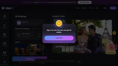 Vdoo AI | Kissing Generator