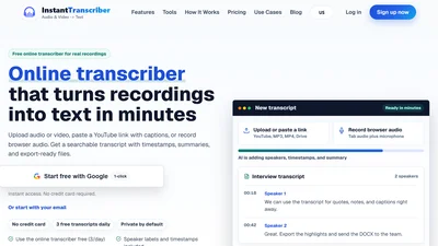 InstantTranscriber