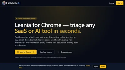 leania.ai Chrome Extension