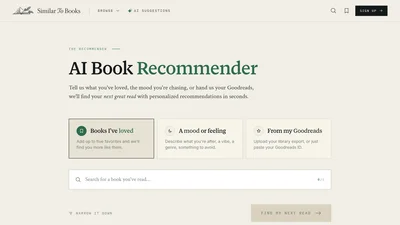 SimilarToBooks