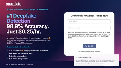 Deepfake Detection by Modulate