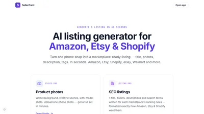 SellerCard