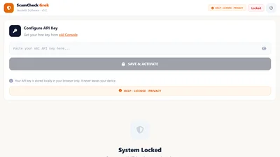 ScamCheck Grok