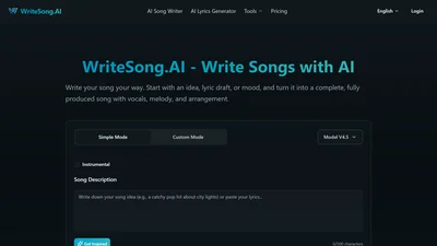 WriteSong AI