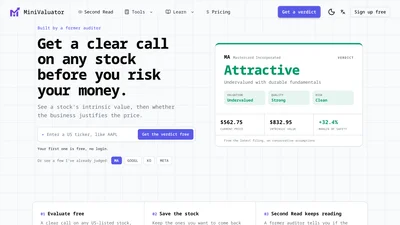 MiniValuator