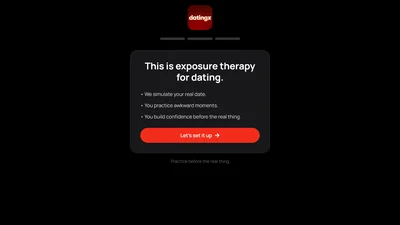 DatingX - Practice Virtual Date