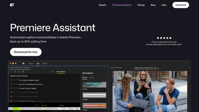 Premiere Assistant by Cutback