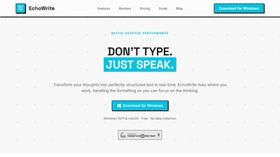 EchoWrite