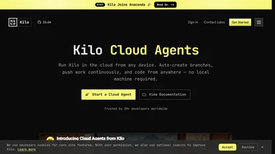 Kilo | Cloud Agents