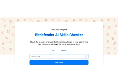 Bitdefender AI Skills Checker
