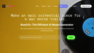 BeatViz AI Music Generator