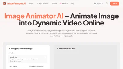 Image Animator AI