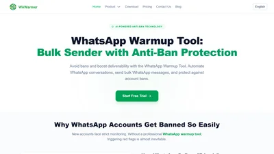 WhatsApp Warmup Tool