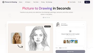 Picture to Drawing AI
