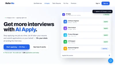 AI Apply by Refer.me
