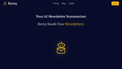 Remy - Newsletter summarizer