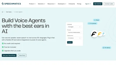 Speechmatics | AI Voice Agents