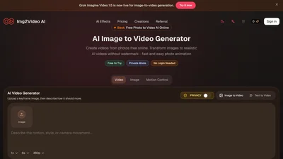 Img2Video AI