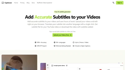 Captioner.io