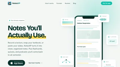 NotesXP: AI Study Guide Maker