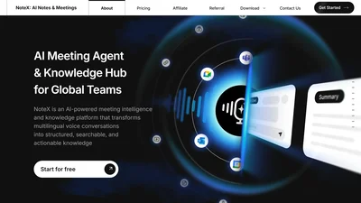 NoteX AI Meeting Agent