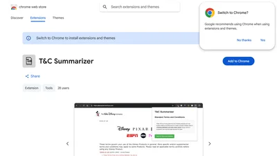 T&C Summarizer