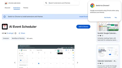 AI Event Scheduler
