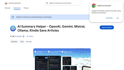 AI Summary Helper