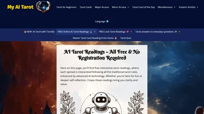 My AI Tarot - Free Tarot Card Readings