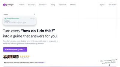 Guidejar