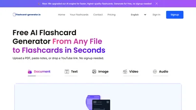 AI Flashcard Generator