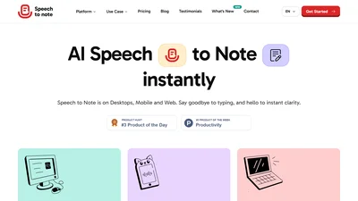 Speech to Note