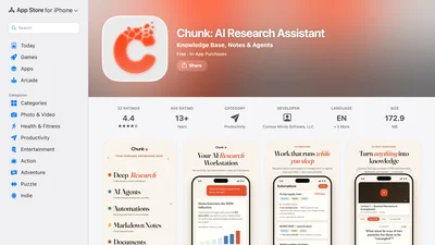 Chunk: AI Research Assistant