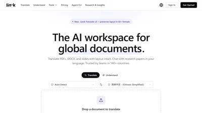 Linnk AI: Research Assistant, Summarizer, Translator