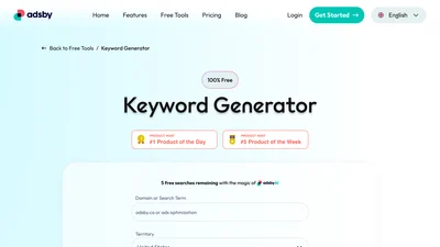 Keyword Generator by AdsBy
