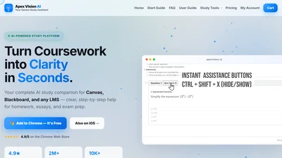 AI Homework Helper - Apex Vision AI