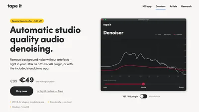 Denoiser by TapeIt