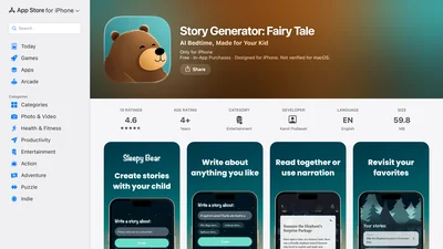 Bedtime Stories Generator