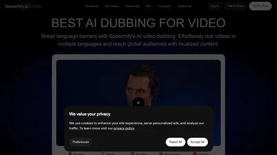 Speechify AI Dubbing