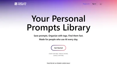 Template Prompts
