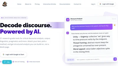 Discourse Analyzer