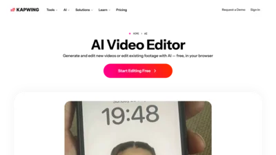 Kapwing Video Editor