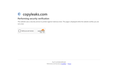 Copyleaks - AI content detector