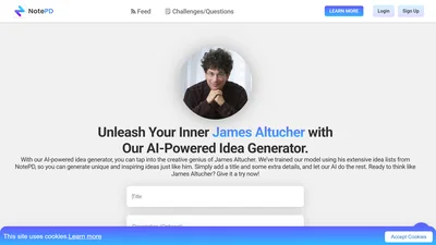 Write with James
