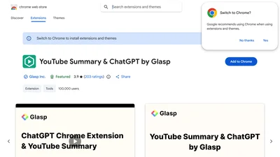 ChatGPT Chrome Extension by Glasp