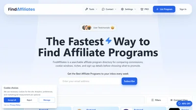 Find Affiliates