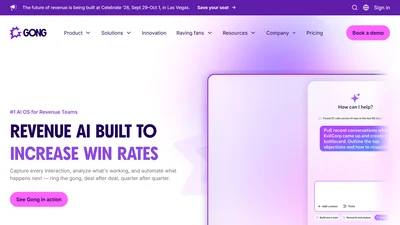 Gong - Revenue Intelligence Platform