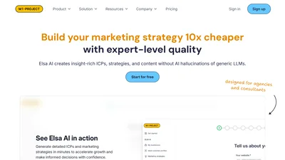 Elsa AI Marketing Assistant
